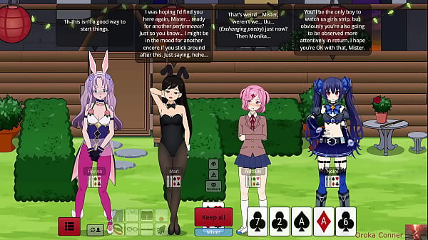 Strip Poker Gone Wild When She Started Touching Herself